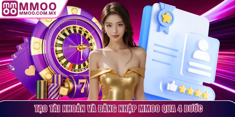 Tạo tài khoản và đăng nhập MMOO qua 4 bước